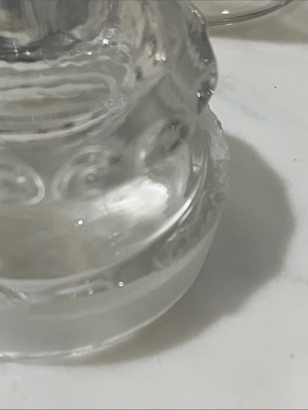 Antique Triffin Clear Decorative Glass Apothecary Jar - Vintage Amazing 🤩